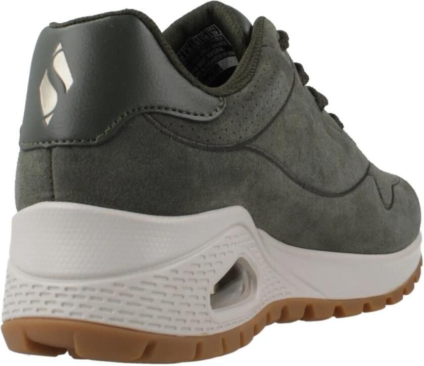 Skechers UNO RUGGED-CHILLPROOF Dames Veterschoenen Olive - Foto 15