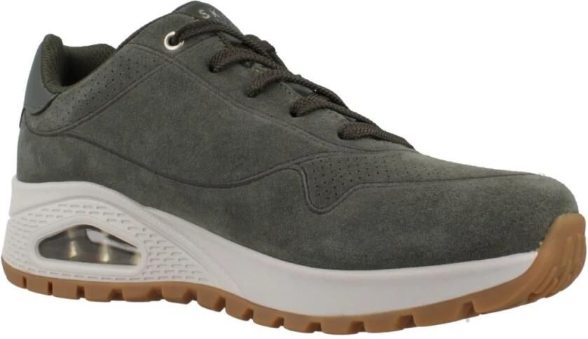 Skechers UNO RUGGED-CHILLPROOF Dames Veterschoenen Olive - Foto 16