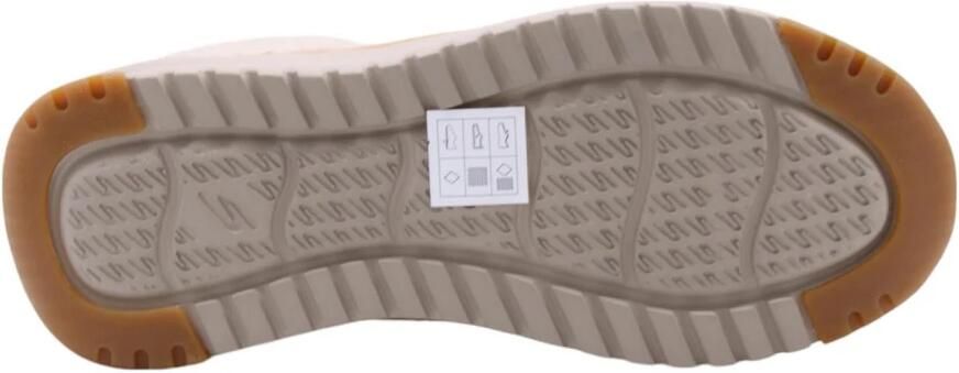 SKECHERS Veterlaarzen 'Schnürstiefelette Damen 144756 CSNT Kunststoff (Synthetik) in beige' beige - Foto 8