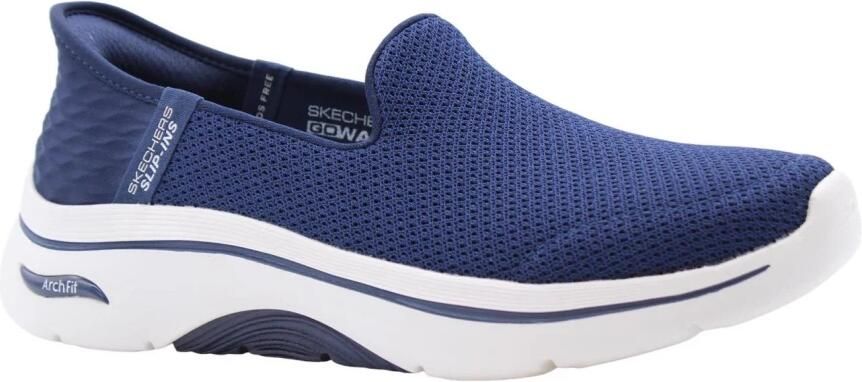 Skechers Stijlvolle Mocassin Sneakers voor Vrouwen Blue Dames - Foto 5