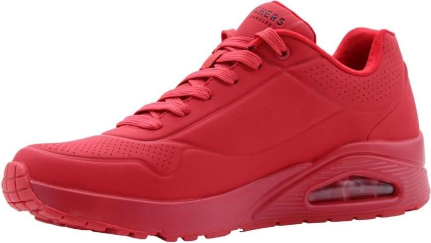 Skechers Rode Stand On Air Sneakers voor Heren Rood - Foto 3