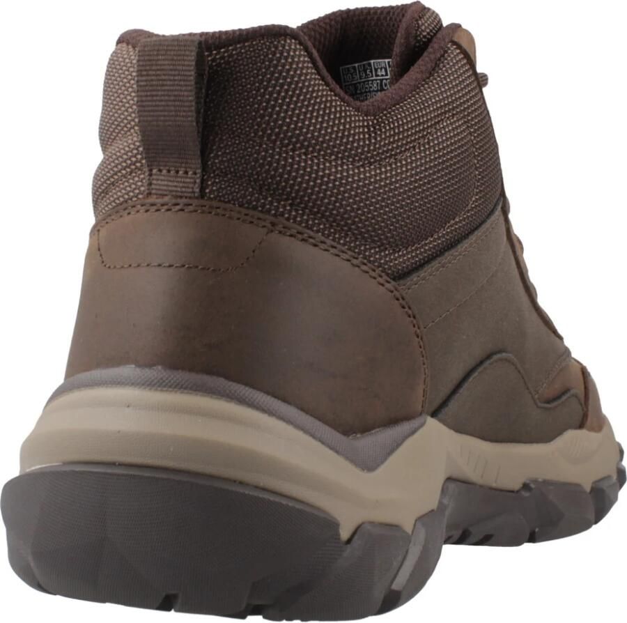 Skechers Santoro Hopkins Veterschoenen Hoog Donkerbruin - Foto 3