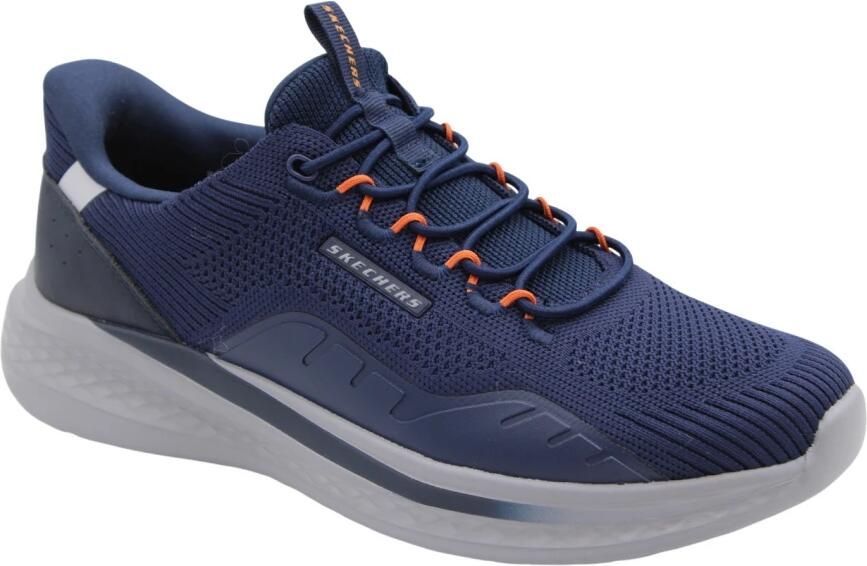 Skechers SLADE-DRACO Heren Instappers Navy - Foto 7