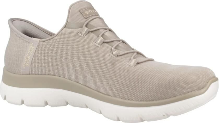Skechers Slip-on sneakers SUMMITS-CLASSY NIGHT Slippers vrijetijdsschoen met comfortabele hielkussenfunctie - Foto 10