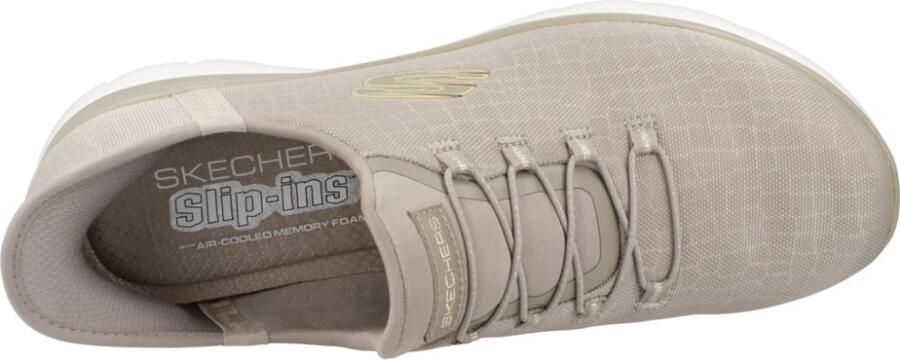 Skechers Slip-on sneakers SUMMITS-CLASSY NIGHT Slippers vrijetijdsschoen met comfortabele hielkussenfunctie - Foto 11