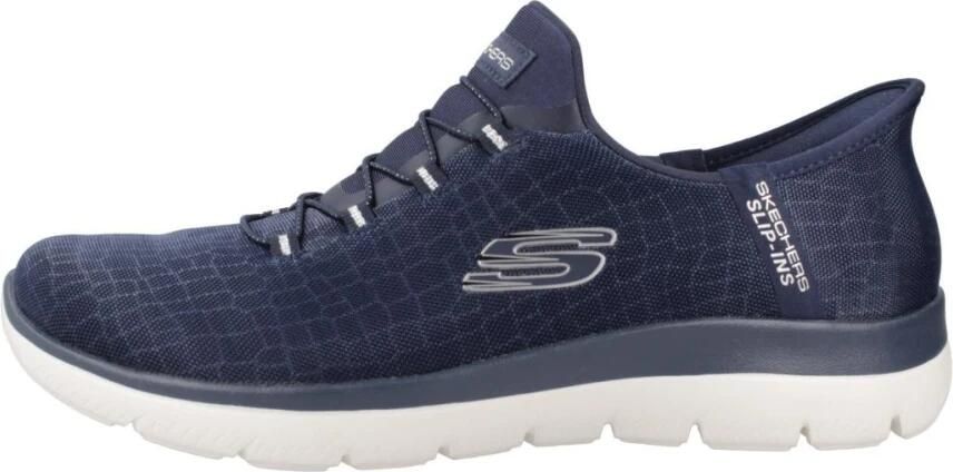 Skechers Slip-on sneakers SUMMITS-CLASSY NIGHT Slippers vrijetijdsschoen met comfortabele hielkussenfunctie - Foto 8