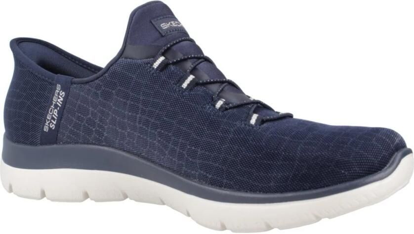 Skechers Slip-on sneakers SUMMITS-CLASSY NIGHT Slippers vrijetijdsschoen met comfortabele hielkussenfunctie - Foto 7
