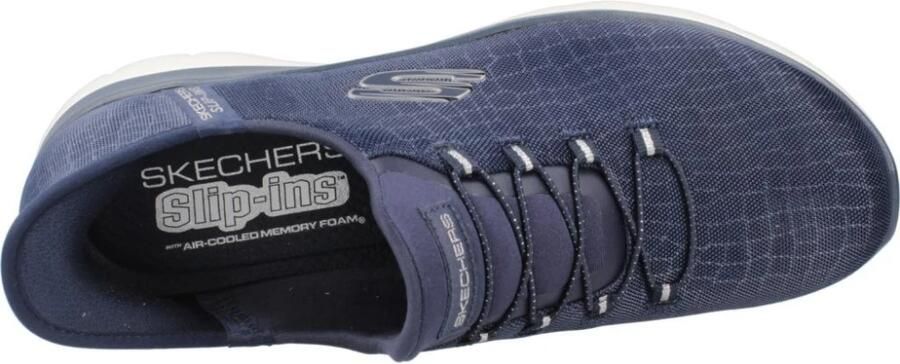 Skechers Slip-on sneakers SUMMITS-CLASSY NIGHT Slippers vrijetijdsschoen met comfortabele hielkussenfunctie - Foto 9