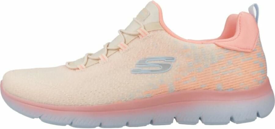 Skechers Slip-on sneakers Summits trainingsschoen sneaker instapper lage schoen met bungee-sluiting