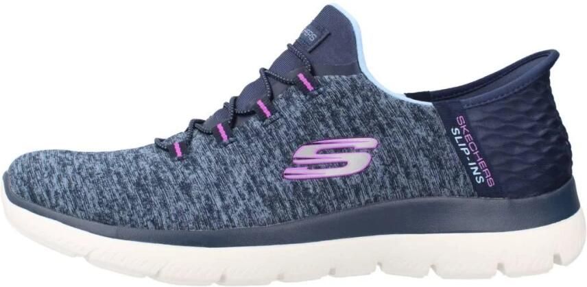 Skechers Slip-Ins Summits Dazzle Navy sneakers Blauw Extra comfort Memory Foam - Foto 4
