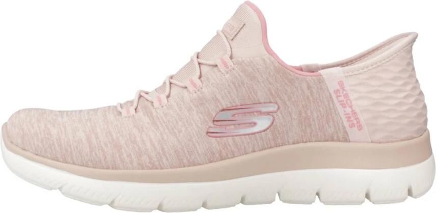 Skechers Instappers SUMMITS DAZZLING HAZE Slip-ins sneaker vrijetijdsschoen met subtiele contrastdetails - Foto 11