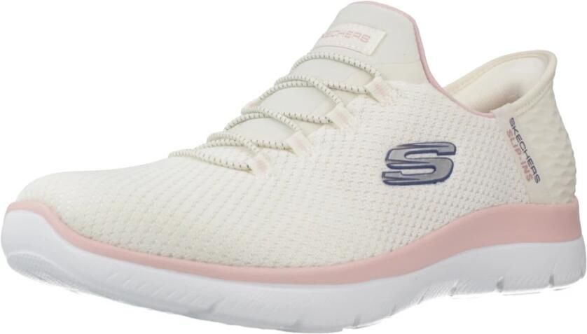Skechers SLIP INS SUMMITS DIAMOND DREAM Sneakers Dames beige 150123 NTPK - Foto 9