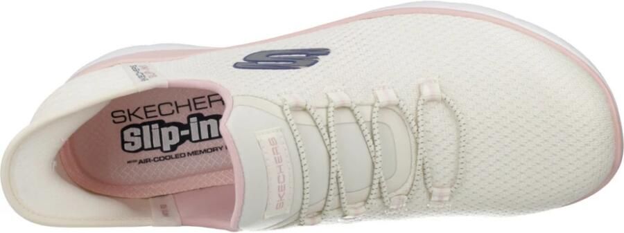Skechers SLIP INS SUMMITS DIAMOND DREAM Sneakers Dames beige 150123 NTPK - Foto 14
