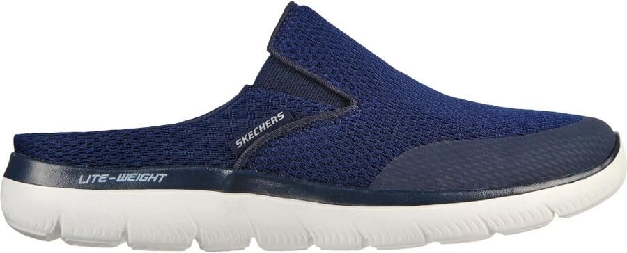 Skechers Summits Vindicator heren instappers Blauw Extra comfort Memory Foam