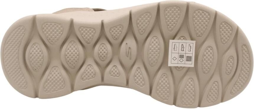 Skechers Platte sandalen GO WALK FLEX SANDAL GLIMMER UP - Foto 4