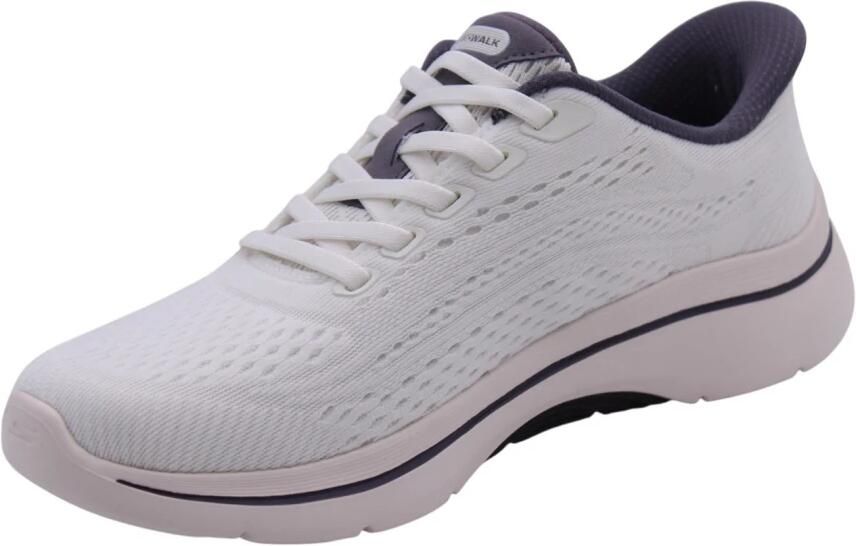 Skechers Hands-Free Slip-Ins Go Walk Arch Fit 2.0 Kathy 125342 WPR White Purple Machine Washable - Foto 3