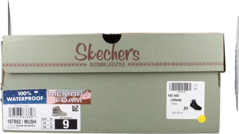 Skechers Dames Trego Snow Worries 167882 NAT weerbestendig Laarzen - Foto 7