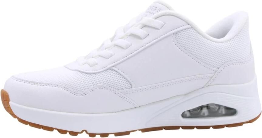 SKECHERS Sneakers laag 'Slipper Herren 183022 WHT Echtleder in weiß' wit - Foto 6