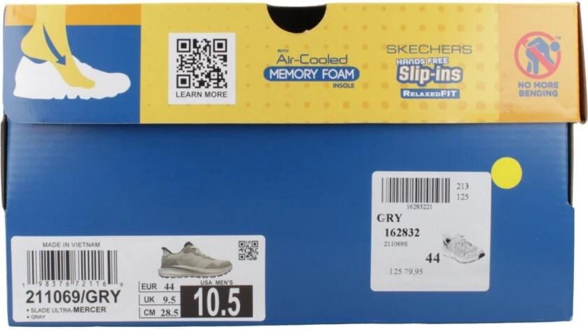 Skechers Slip-on sneakers SLADE ULTRA met bungee vetersluiting - Foto 2