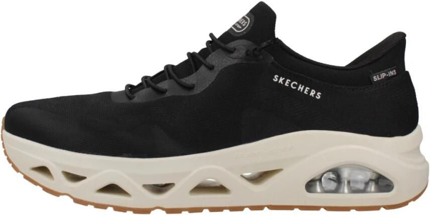 Skechers Hands Free Slip-In Uno Glide-step heren sneaker Zwart - Foto 3