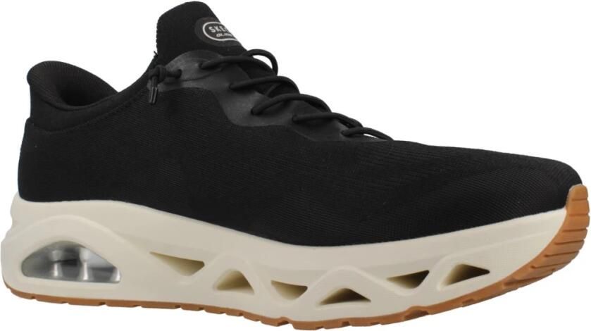 Skechers Hands Free Slip-In Uno Glide-step heren sneaker Zwart - Foto 6