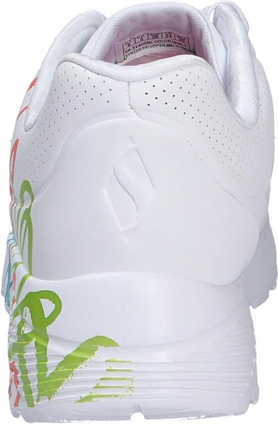 Skechers UNO LITE-METALLIC JOY Meisjes Sneakers Wit - Foto 8
