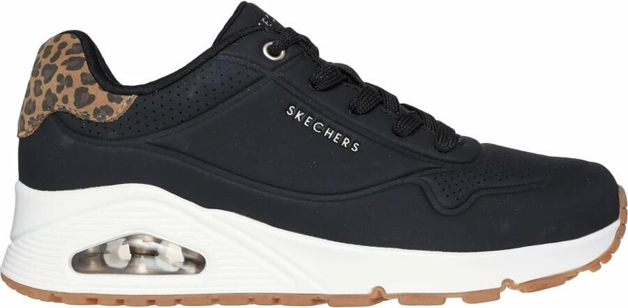 Skechers Sneakers UNO-JUNGLE NITE Veterschoen vrijetijdsschoen met sleehak - Foto 13