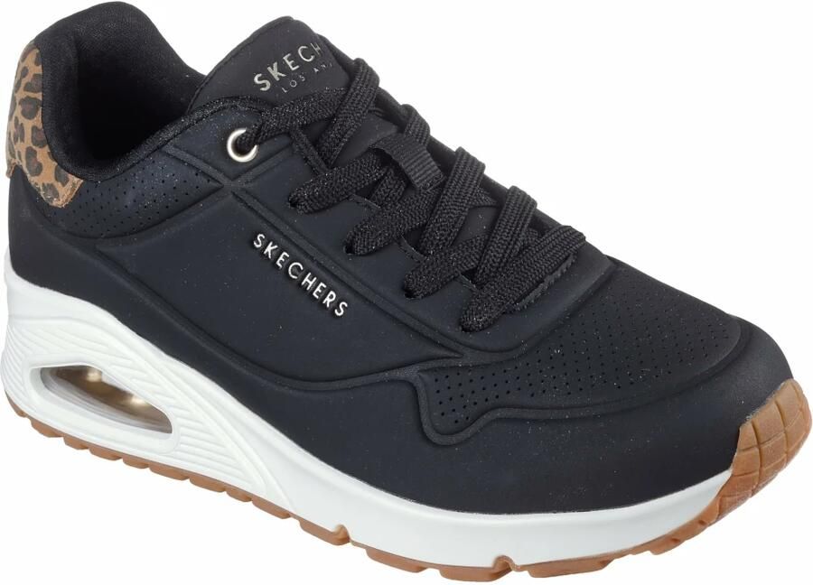 Skechers Sneakers UNO-JUNGLE NITE Veterschoen vrijetijdsschoen met sleehak - Foto 12
