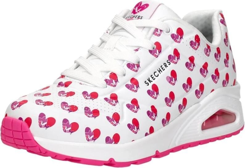 Skechers UNO LIVE COLORFULLY Dames Sneakers Wit - Foto 2