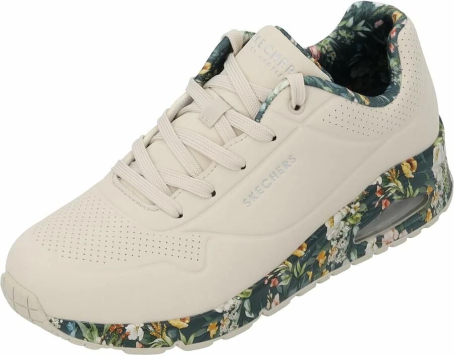 Skechers UNO MAJESTIC GARDEN Dames Sneakers Naturel Multi - Foto 3
