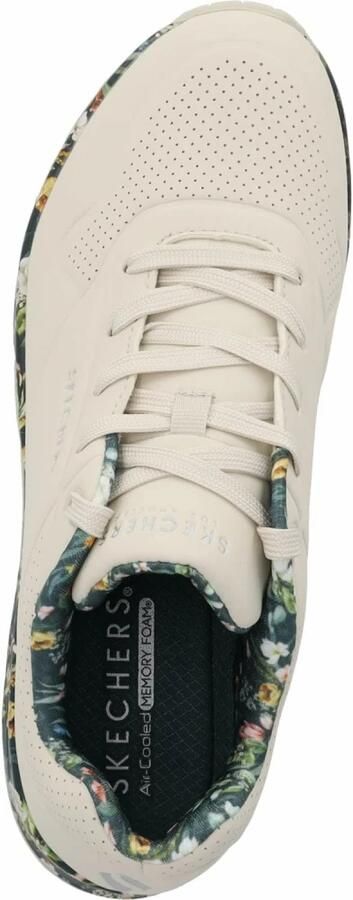 Skechers UNO MAJESTIC GARDEN Dames Sneakers Naturel Multi - Foto 6