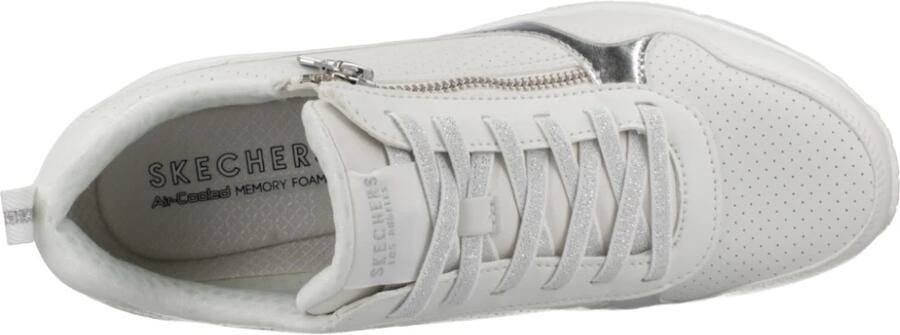 Skechers damesschoenen UNO Metallic Sliders veterschoen 177873 WHT wit - Foto 16