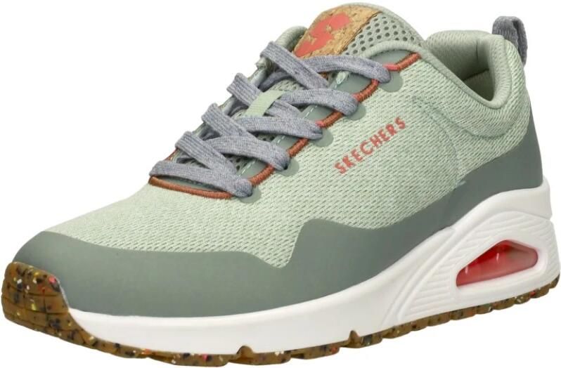 Skechers Uno Pla-Knit Sneakers Laag mint - Foto 3