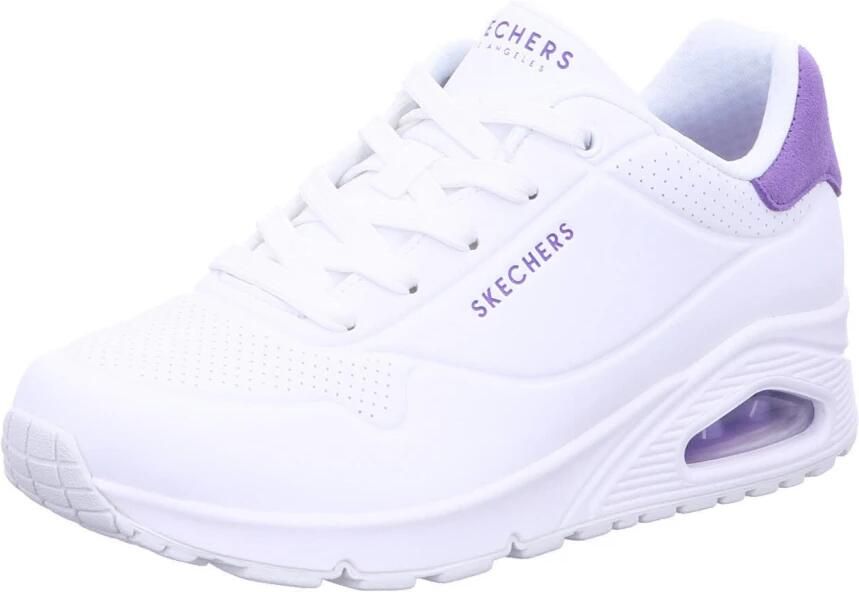 Skechers Sneakers UNO POP BACK Vrijetijdsschoen lage schoen veterschoen met comfortabele Skech-Air functie - Foto 4