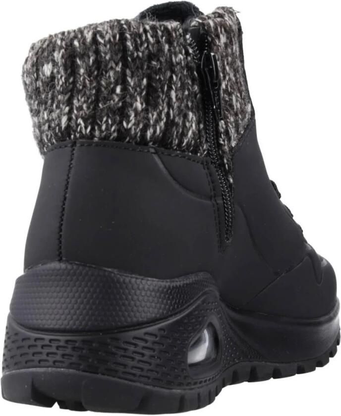 SKECHERS Boots 'Winterstiefel Damen 167988 BLK Kunststoff (Synthetik) in schwarz' zwart - Foto 5
