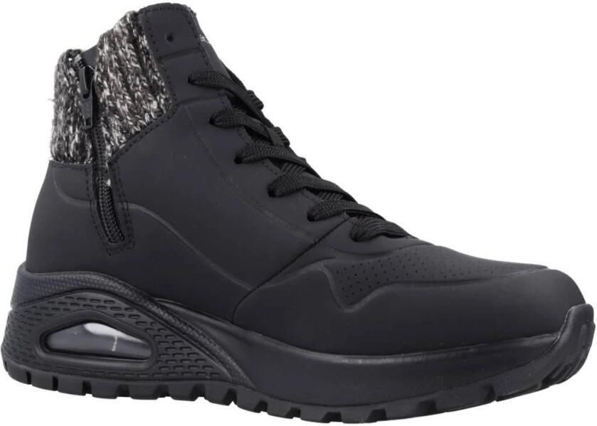 SKECHERS Boots 'Winterstiefel Damen 167988 BLK Kunststoff (Synthetik) in schwarz' zwart - Foto 11