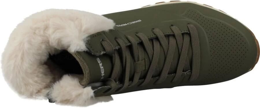 Skechers Uno Rugged Fall Air Dames Laarzen Olijfgroen - Foto 17