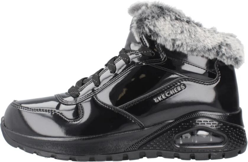 Skechers Uno Rugged Fiesty Winter 168126 BBK Zwart - Foto 3