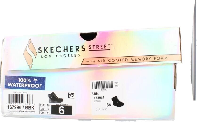 Skechers Dames Uno Rugged Moonlight Ridge 176996 BBK Zwart - Foto 7