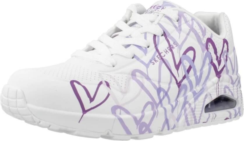 Skechers Dames Sneakers Uno Spread The Love Multi - Foto 4