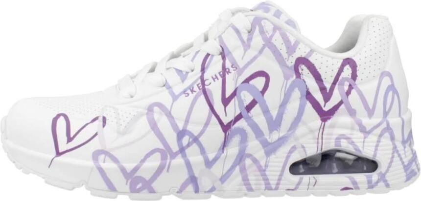 Skechers Dames Sneakers Uno Spread The Love Multi - Foto 6