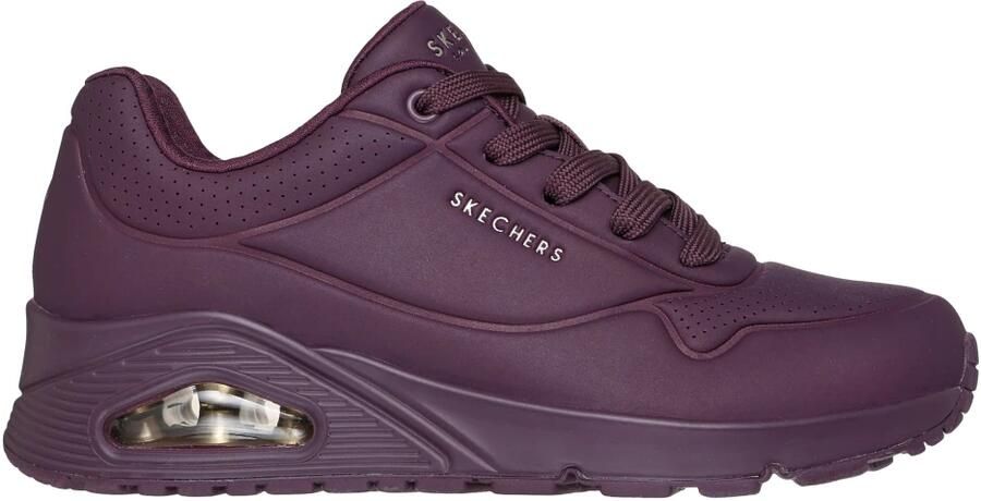 Skechers Sneakers met sleehak UNO STAND ON AIR Vrijetijdsschoen lage schoen veterschoen met zacht gevoerde binnenzool - Foto 7