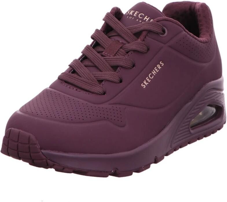 Skechers Sneakers met sleehak UNO STAND ON AIR Vrijetijdsschoen lage schoen veterschoen met zacht gevoerde binnenzool - Foto 8