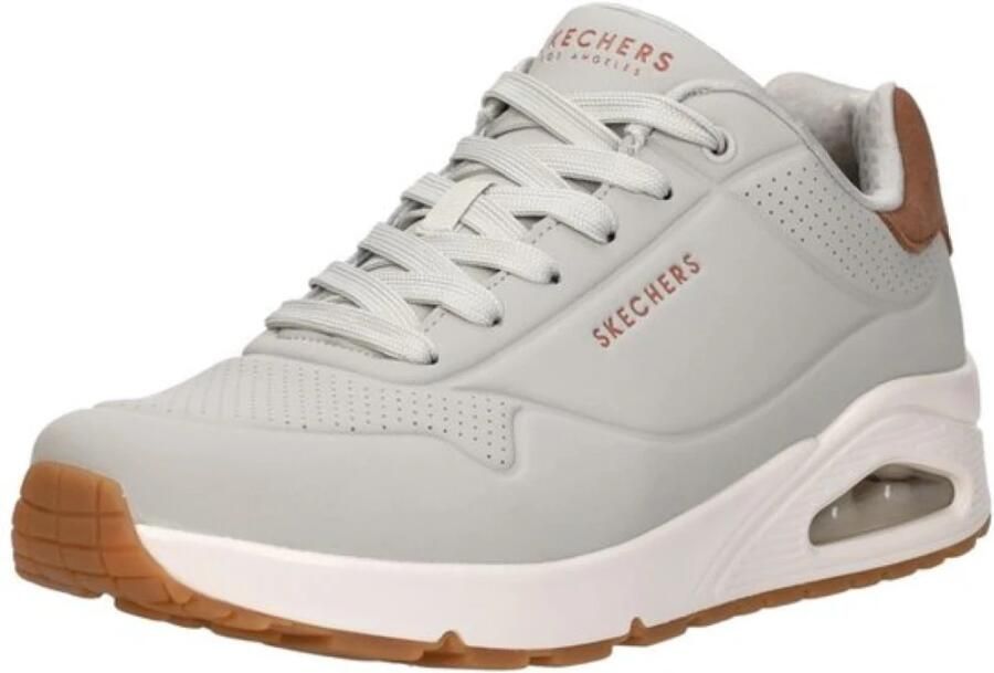 Skechers Stijlvolle Hardloopschoenen met Luchtgekoeld Comfort Gray Heren - Foto 16