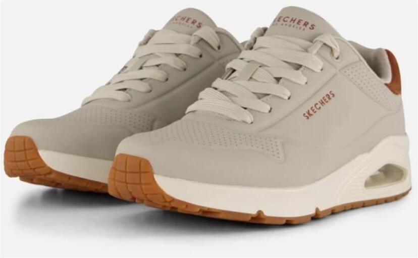 Skechers Stijlvolle Hardloopschoenen met Luchtgekoeld Comfort Gray Heren - Foto 17