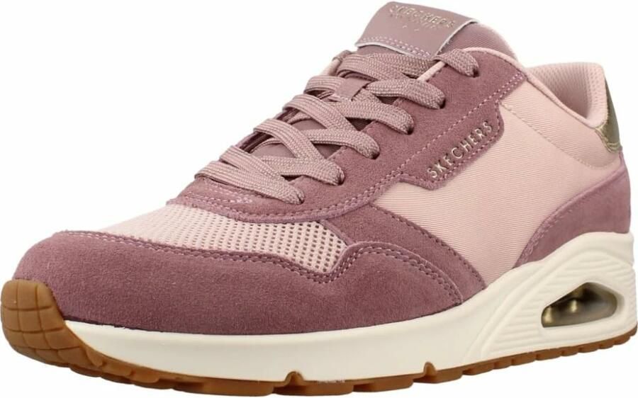 Skechers Uno Sneakers roze Suede Dames - Foto 12