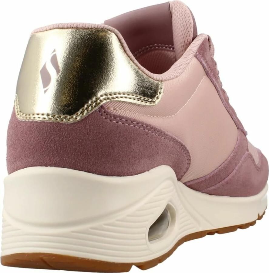 Skechers Uno Sneakers roze Suede Dames - Foto 9
