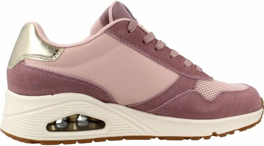 Skechers Uno Sneakers roze Suede Dames - Foto 15