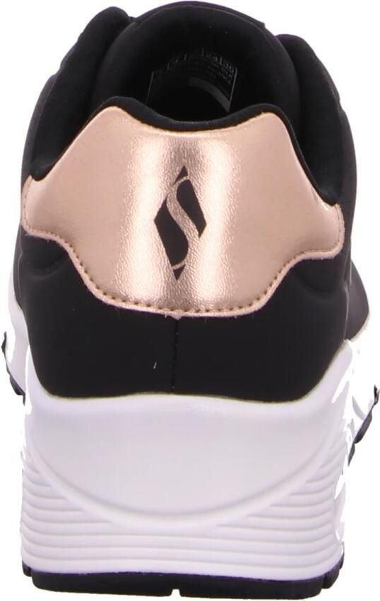 Skechers Slip-on sneakers UNO SHIMMER AWAY Slipper vrijetijdsschoen plateau sneaker met modieuze sleehak - Foto 8