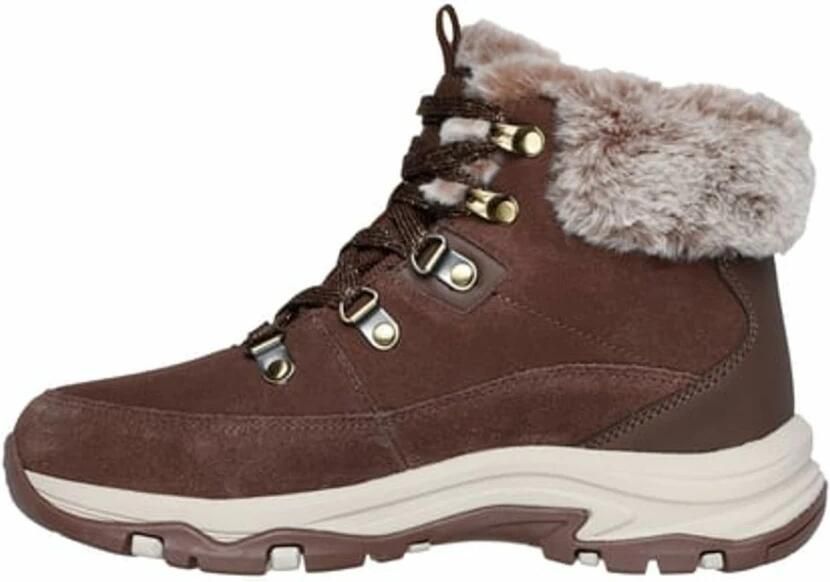 Skechers Dames Trego Snow Worries 167882 CHOC Waterdichte Laarzen - Foto 8